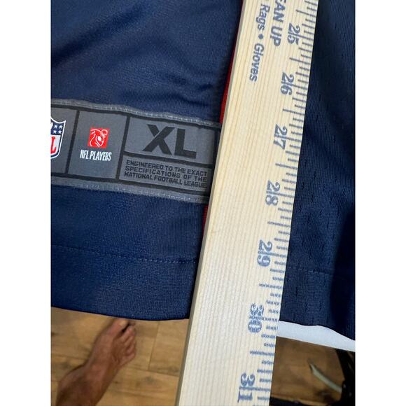 Men’s NFL Nike On Field Patriots #12 Football Jersey Navy Size XL NWT - Picture 8 of 8